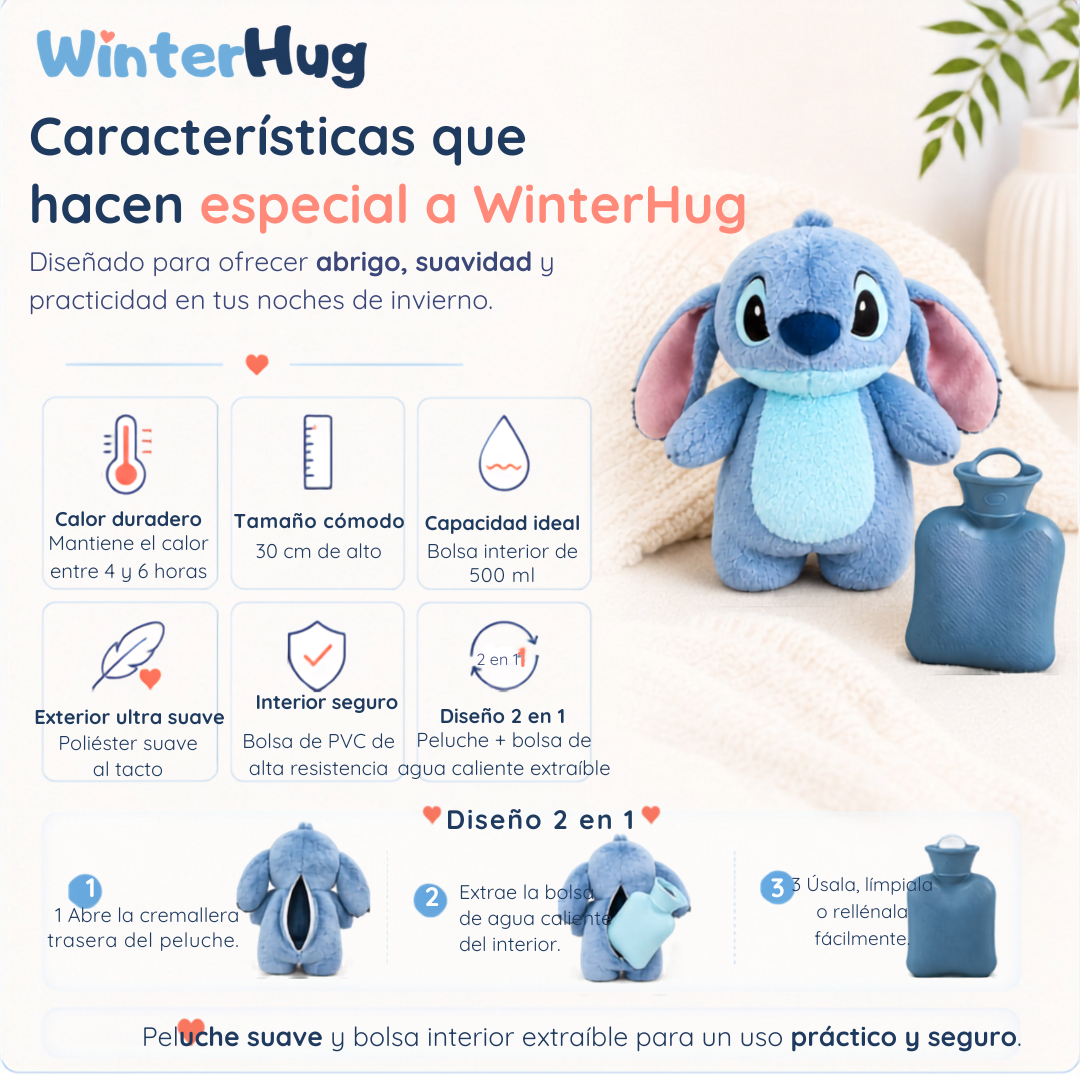 Peluche Térmico para Dormir